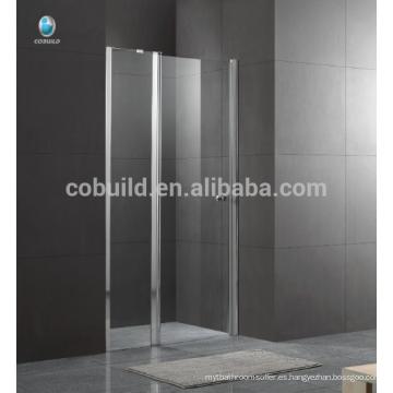 K-536 Foshan último diseño de la puerta de la bisagra de la sala de ducha con 6 mm 8 mm cristal claro diseño simple ducha de vidrio
